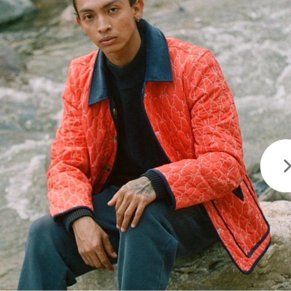 Tombolo Dark N’ Stormy Quilt Jacket Waterproof Reversible Unisex XXL - Picture 2 of 13